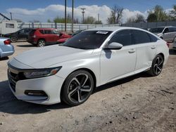 Honda salvage cars for sale: 2018 Honda Accord Sport