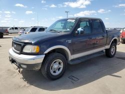 2001 Ford F150 Supercrew en venta en Wilmer, TX