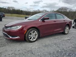 Chrysler 200 salvage cars for sale: 2016 Chrysler 200 Limited