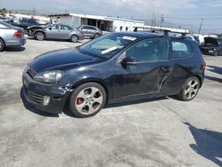 Salvage cars for sale at Sun Valley, CA auction: 2010 Volkswagen GTI