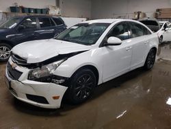 Chevrolet salvage cars for sale: 2011 Chevrolet Cruze LT