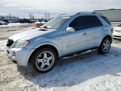 Salvage cars for sale at Rocky View County, AB auction: 2008 Mercedes-Benz ML 63 AMG