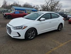 Salvage cars for sale at Wichita, KS auction: 2018 Hyundai Elantra SEL