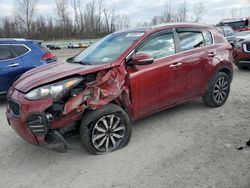 Vehiculos salvage en venta de Copart Leroy, NY: 2017 KIA Sportage EX