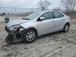 Salvage cars for sale from Copart Savannah, GA: 2015 Toyota Corolla L