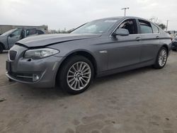 Salvage cars for sale from Copart Wilmer, TX: 2011 BMW 535 I