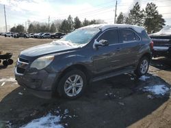 Chevrolet salvage cars for sale: 2010 Chevrolet Equinox LS