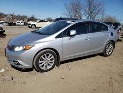 Honda Civic EXL salvage cars for sale: 2012 Honda Civic EXL