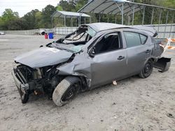 Salvage cars for sale from Copart Savannah, GA: 2017 Nissan Versa S