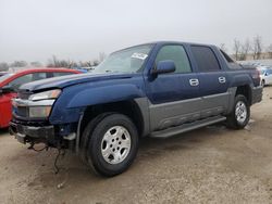 Salvage cars for sale at Bridgeton, MO auction: 2002 Chevrolet Avalanche K1500