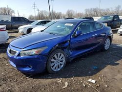 Salvage cars for sale at Columbus, OH auction: 2010 Honda Accord EXL