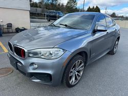 BMW X6 salvage cars for sale: 2016 BMW X6 XDRIVE35I