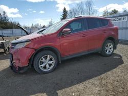Salvage cars for sale from Copart Bowmanville, ON: 2014 Toyota Rav4 XLE