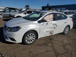 2018 Nissan Sentra S en venta en Woodhaven, MI