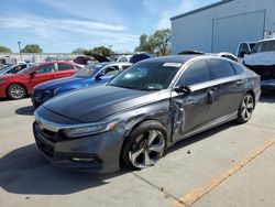 Salvage cars for sale at Sacramento, CA auction: 2018 Honda Accord Touring