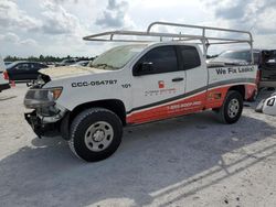 Salvage Trucks for parts for sale at auction: 2019 Chevrolet Colorado