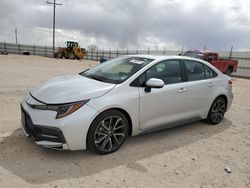 Vehiculos salvage en venta de Copart Andrews, TX: 2020 Toyota Corolla SE