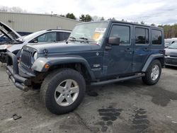 Salvage cars for sale from Copart Exeter, RI: 2007 Jeep Wrangler Sahara