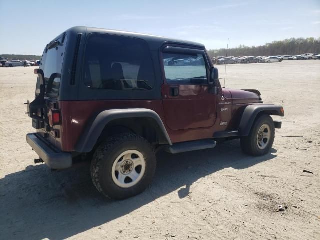 2002 Jeep Wrangler / TJ Sport