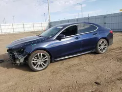 Salvage cars for sale at Greenwood, NE auction: 2020 Acura TLX Technology