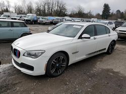 Vehiculos salvage en venta de Copart Portland, OR: 2014 BMW 750 LI