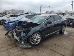 Salvage cars for sale at Chicago Heights, IL auction: 2015 Hyundai Equus Signature