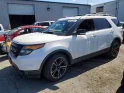 Salvage cars for sale at Vallejo, CA auction: 2013 Ford Explorer Sport