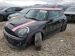 Salvage cars for sale from Copart Magna, UT: 2013 Mini Cooper S