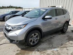 Honda CR-V EX salvage cars for sale: 2017 Honda CR-V EX