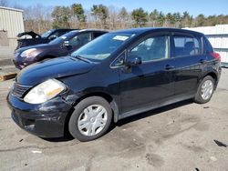 Salvage cars for sale at Exeter, RI auction: 2009 Nissan Versa S