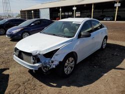 Vehiculos salvage en venta de Copart Phoenix, AZ: 2013 Chevrolet Cruze LS