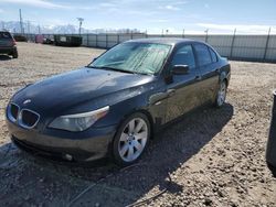 BMW 545 I salvage cars for sale: 2005 BMW 545 I