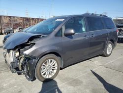 Toyota Sienna XLE Vehiculos salvage en venta: 2014 Toyota Sienna XLE