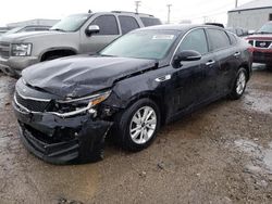 Salvage cars for sale at Chicago Heights, IL auction: 2017 KIA Optima LX
