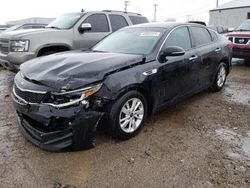 Salvage cars for sale from Copart Chicago Heights, IL: 2017 KIA Optima LX