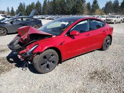 Vehiculos salvage en venta de Copart Graham, WA: 2023 Tesla Model 3