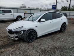 Tesla Model y salvage cars for sale: 2022 Tesla Model Y