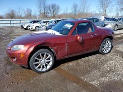 Salvage cars for sale from Copart Columbia Station, OH: 2008 Mazda MX-5 Miata