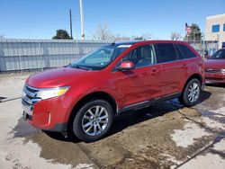 Ford Edge Limited salvage cars for sale: 2011 Ford Edge Limited