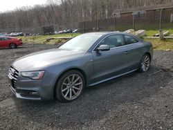 Salvage cars for sale at Finksburg, MD auction: 2015 Audi A5 Premium Plus