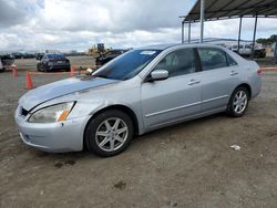 Salvage cars for sale from Copart San Diego, CA: 2003 Honda Accord EX