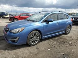 Salvage cars for sale at Indianapolis, IN auction: 2016 Subaru Impreza Sport Premium