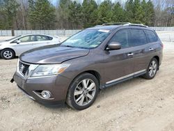 Salvage cars for sale at Gainesville, GA auction: 2015 Nissan Pathfinder S