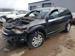 Salvage cars for sale from Copart Elgin, IL: 2017 Dodge Journey SE