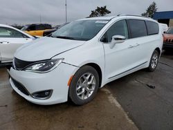 Salvage cars for sale at Woodhaven, MI auction: 2020 Chrysler Pacifica Limited