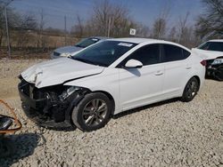 Salvage cars for sale from Copart Cicero, IN: 2018 Hyundai Elantra SEL