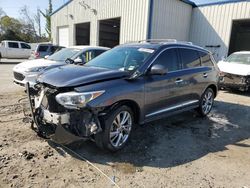 Vehiculos salvage en venta de Copart Savannah, GA: 2013 Infiniti JX35