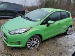 Salvage cars for sale at Candia, NH auction: 2014 Ford Fiesta SE