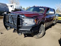 Salvage cars for sale at Littleton, CO auction: 2019 Dodge RAM 3500 Longhorn