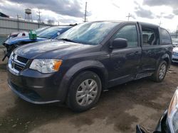 Salvage cars for sale at Chicago Heights, IL auction: 2019 Dodge Grand Caravan SE